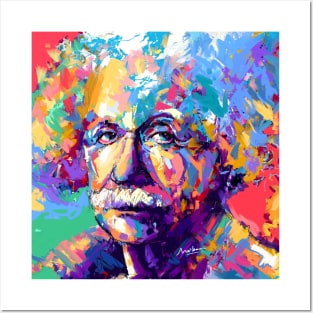 Albert Einstein Science Posters and Art